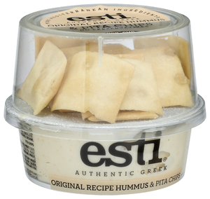 Esti Hummus Original With Chip - Left - Front