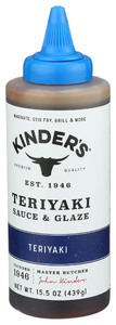 Kinders Marinade Teriyaki Sqz - Right - Front
