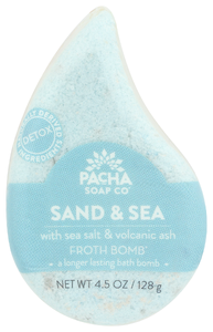 Pacha Soap Co Bomb Sand And Sea Froth - No Plunge - Front