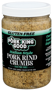 Pork King Good Pork Rind Crumbs Italian - Right - Front