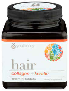 Youtheory Collagen Hair Mini Tb - Centre - Front