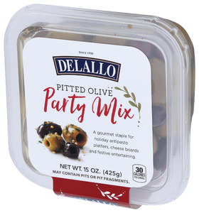 Delallo Olive Party Mix - Right - Front