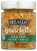 Delallo Bruschetta Vegetable - No Plunge - Front