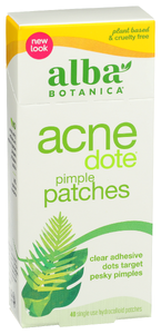 Alba Botanica Patch Acnedote Pimple - Left - Front