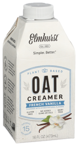 Elmhurst Creamer Oat Frnch Vanilla - Left - Front