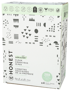 The Honest Company Wipes 288pc Pattern Play - Right - Front
