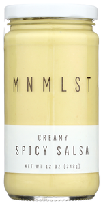 Mnmlst Salsa Creamy Spicy - No Plunge - Front