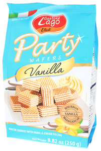 GASTONE LAGO ELLEDI PARTY WAFERS, VANILLA, 8.82 OZ.  - Right - Front