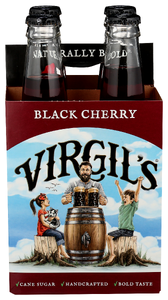 Virgils Soda Blck Chrry Crm 4pk - Centre - Front