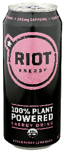 Riot Energy Drink Strwby Lmnade Org - Centre - Front