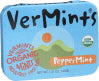 VERMINTS BREATH MINTS, PEPPERMINT TIN, 1.41 OZ. - Left - Front