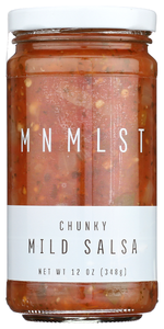 Mnmlst Salsa Chunky Mild - No Plunge - Front