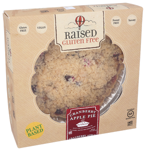 Raised Gluten Free Pie Cranberry Apple 9 Inc - Left - Front