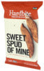 HARDBITE SWEET SPUD OF MINE SWEET POTATO CHIPS, 5.2 OZ. - Right - Front