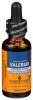 HERB PHARM RHIZOME WITH ROOT VALERIAN LIQUID HERBAL SUPPLEMENT, 1 FL. OZ. BOTTLE - Left - Front