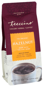 Teeccino Coffee Alt Hzlnut - Left - Front