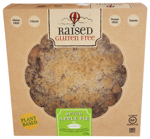 Raised Gluten Free Pie Apple Bakery 9 Inch - Centre - Front