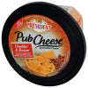President Cheese Pub Chdr & Bacon - Right - Front