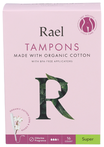 Rael Tampons Cotton Super - Centre - Front