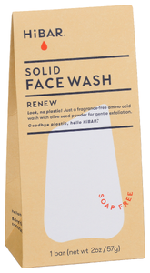 Hibar Solid Face Wash Renew - Left - Front