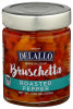 Delallo Bruschetta Rstd Red Peppr - Centre - Front