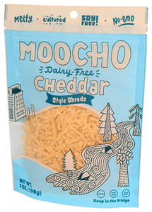 Moocho Cheddar Shreds - Right - Front
