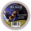Delallo Olive Stfd Jalpno - No Plunge - Front