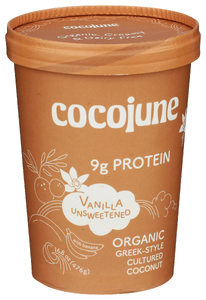 Cocojune Yogurt Prtn Vnilla Unswt - Left - Front