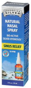 SOVEREIGN SILVER VERTICAL SPRAY, BIO-ACTIVE SILVER HYDROSOL, 2 FL. OZ. - Right - Front
