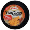 President Cheese Pub Chdr & Bacon - No Plunge - Front