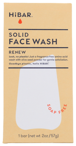 Hibar Solid Face Wash Renew - No Plunge - Front