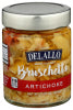 Delallo Bruschetta Artichoke - Left - Front