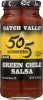 SOUTHWESTERN HATCH VALLEY GREEN CHILE MEDIUM SALSA, 16 OZ. - No Plunge - Front