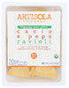Artisola Ravioli Cacio E Pepe Org - No Plunge - Front