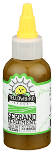Yellowbird Sauce Condiment Serrano - Right - Front