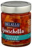 Delallo Bruschetta Rstd Red Peppr - Right - Front