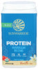 SUNWARRIOR VANILLA ORGANIC PROTEIN WARRIOR BLEND, 1.65 LBS. - Centre - Front