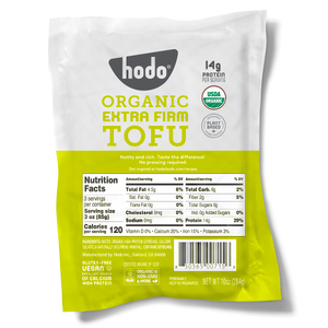 Hodo Tofu Extra Firm Organic - Centre - Front