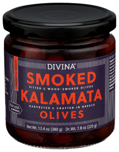 Divina Olives Smoked Kalamata - Centre - Front