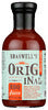 BRASWELL'S ORIGINAL BBQ SAUCE, 13.5 FL. OZ. - No Plunge - Front