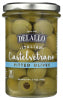 Delallo Olives Pitted Castlvrtrno - No Plunge - Front