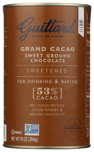 Guittard Chocolate Baking Drkng Sw - No Plunge - Front