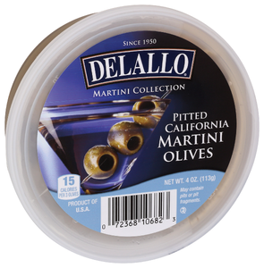 Delallo Olive Ptd Martini - Left - Front