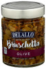 Delallo Bruschetta Olive - Centre - Front