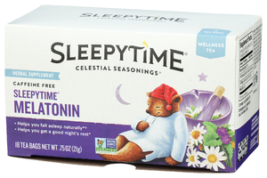 Celestial Seasonings Tea Melatonin Slpytme - Right - Front