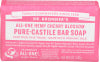 Dr Bronner Soap Bar Cherry Blossom - Centre - Front