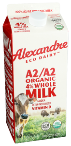 Alexandre Family Farm Milk Whole 4 Prct Org - Left - Front