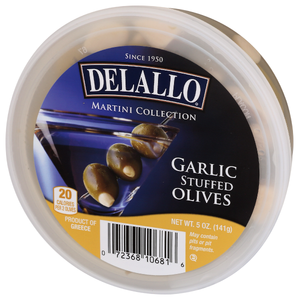 Delallo Olive Stfd Garlic - Right - Front