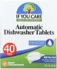 IF YOU CARE DISHWASHER TABLETS, 40 EACH - No Plunge - Front