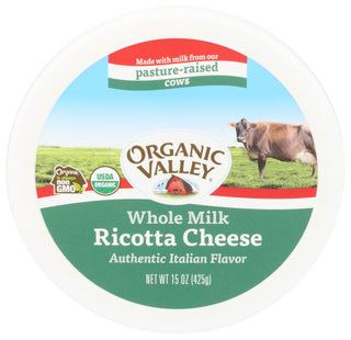 Organic Valley Cheese Ricta Whl Itl Org